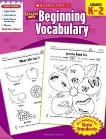 Scholastic Success with Beginning Vocabulary