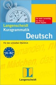 Langenscheidts Kurzgrammatik Deutsch