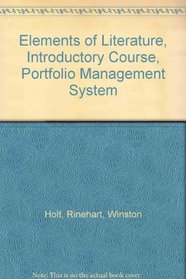 Elements of Literature, Introductory Course, Portfolio Management System
