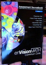 Assessment Sourcebook, Grade 1 (EnvisionMath Common Core)