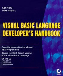 Visual Basic Language Developer's Handbook (Developer's Handbook)