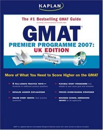 Kaplan GMAT Premier Program: UK Edition: Graduate Business School Admissions Exam