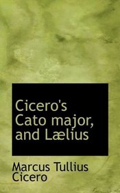 Cicero's Cato major, and Llius