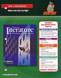 Glencoe Fast File Unit 3 Resource When Is the Price Too High. (Paperback)