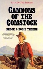 Cannons of the Comstock (Saga of the Sierras, Bk 5) (Large Print)