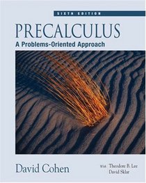 Precalculus : A Problems-Oriented Approach (with CD-ROM and iLrn Tutorial)