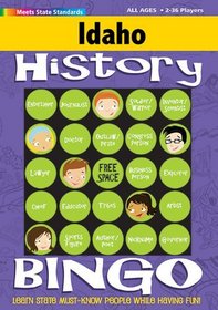Idaho Bingo: History Edition