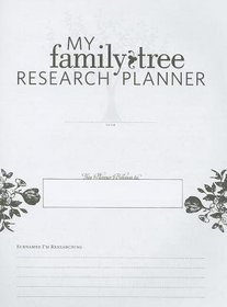 My Family Tree Research Planner