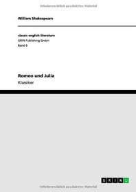 Romeo Und Julia (German Edition)