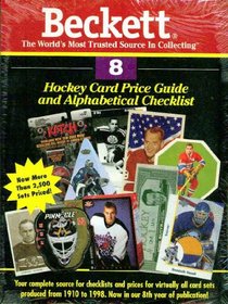 Beckett Hockey Card Price Guide & Alphabetical Checklist (Beckett Hockey Card Price Guide, No 8)