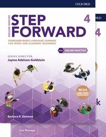 Step Forward Level 4 Student Book and Workbook Pack with Online Practice: Standards-based language learning for work and academic readiness (Step Forward 2nd Edition)
