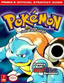 Pokemon (Blue Cover) : Prima's Official Strategy Guide