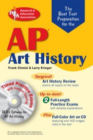 AP Art History w/CD-ROM (REA)-The Best Test Prep for (Test Preps)