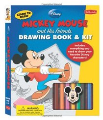 Learn to Draw Disney Mickey Mouse and His Friends Drawing Book & Kit: Includes everything you need to draw your favorite Disney characters, including ... Donald, and Goofy! (Licensed Learn to Draw)