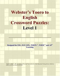 Webster's Tooro to English Crossword Puzzles: Level 1