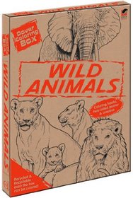 Dover Coloring Box -- Wild Animals (Dover Fun Kits)