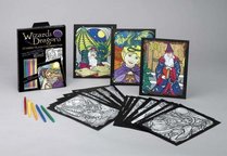 Wizards and Dragons Stained Glass Coloring Fun (Boxed Sets/Bindups)