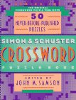 SIMON  SCHUSTER CROSSWORD PUZZLE BOOK #187 : 50 NEVER-BEFORE-PUBLISHED PUZZLES