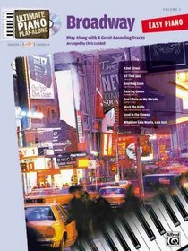 Ultimate Piano Play-Along- Broadway (Easy Piano, Book & CD)