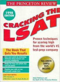 Cracking the LSAT, 1998 Edition (Annual)