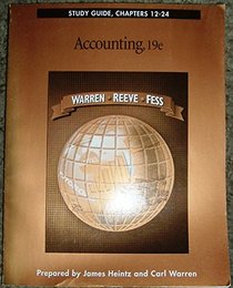 Accounting: Study Guide Chapters 12-24