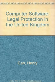Computer Software: Legal Protection in the United Kingdom