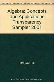 Algebra: Concepts and Applications Transparency Sampler 2001