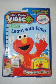 Story Reader Video Plus: Sesame Street - Learn with ELMO (Interactive storybook and game cartridge)