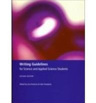 Writing Guidelines for Science and Applied Science Students