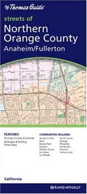 Rand McNally Northern Orange County, California: Anaheim/Fullerton, Local Street Detail (Rand McNally Folded Map: Cities)