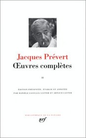 Prvert : Oeuvres compltes, tome 2