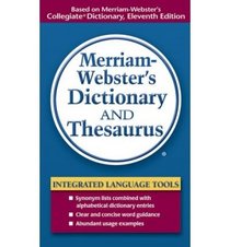 Webster's Dictionary & Thesaurus