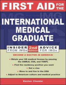 First Aid for the International Medical Graduate