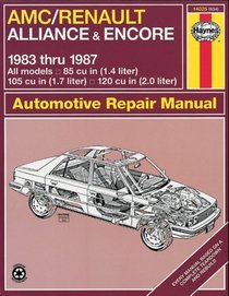 Haynes Repair Manuals: AMC Renault Alliance 1983-87