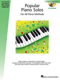 Popular Piano Solos  - Level 4: Hal Leonard Student Piano Library