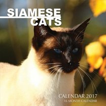 Siamese Cats Calendar 2017: 16 Month Calendar