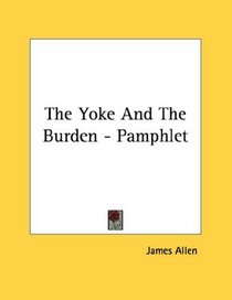 The Yoke And The Burden - Pamphlet