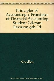Principles Of Accountina And Principles Of Financial Accounting Student Cdrom Revision 9th Edition