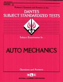 DSST Auto Mechanics (DANTES series) (Occupational Competency Series, 7)