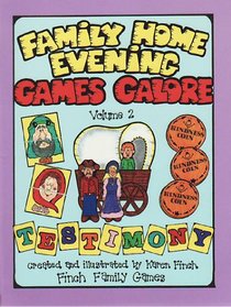 Family Home Evening Games Galore Volume 2 - Finch Family Games - 14 Family Home Evening Games