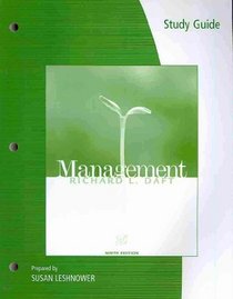 Study Guide for Daft's Management