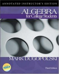 Algebra for College Students w/ MathZone