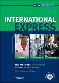 New International Express: Student's Book with Pocketbook and MultiROM Intermediate level (Express Interactive Bk & Cdrom)