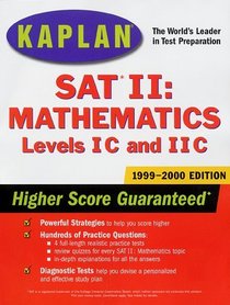 Kaplan Sat II: Mathematics 1999-2000 (Annual)