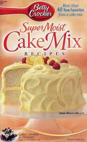 Super Moist Cake Mix Recipes