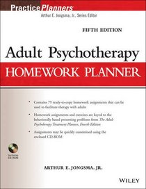 Adult Psychotherapy Homework Planner (PracticePlanners)