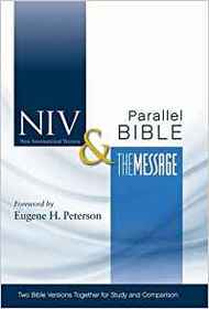 NIV, The Message Side-by-Side Bible: Two Bible Versions Together for Study and Comparison