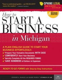 Start a Business in Michigan, 5E (How to Start a Business in Michigan)
