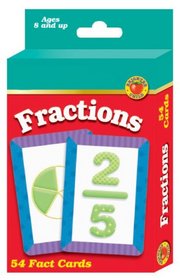 Fractions Flash Cards (Brighter Child Fact Cards)