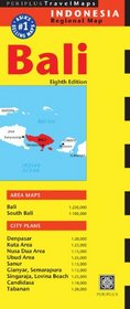 Bali Travel Map Eighth Edition (Periplus Travel Maps)